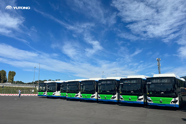 23 Yutong Battery Electric Buses Hit the Streets of Como