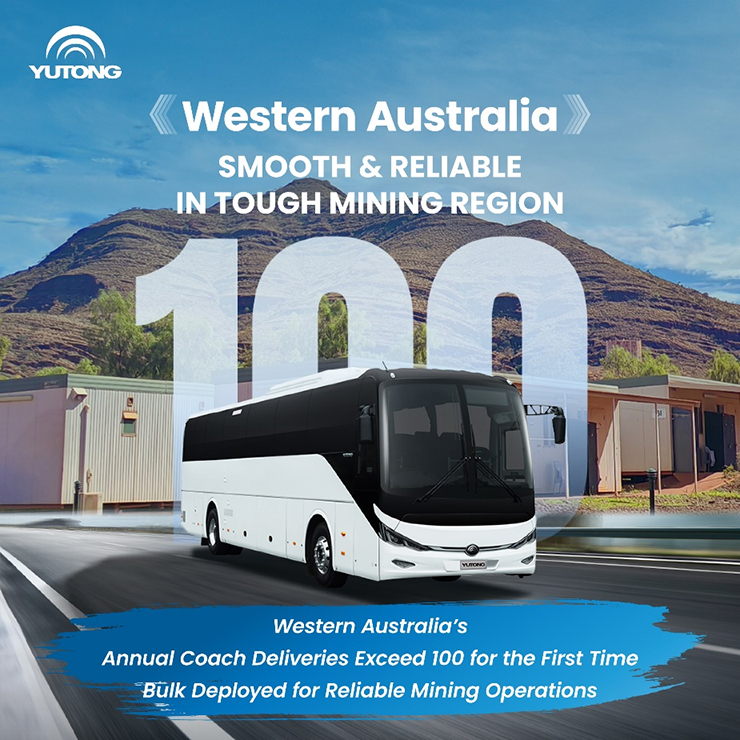 Yutong reaches special 2024 milestone in WA