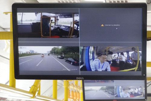 Yutong completes worlds first trial operation of unmanned bus