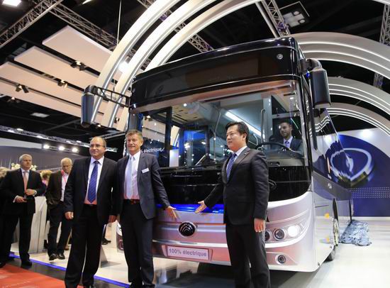 Yutong E12 full electric bus