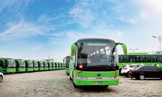 50 Yutong full electric buses delivered to Changdao Island