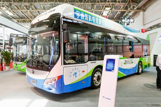 Yutong shines at China Transpo 2018