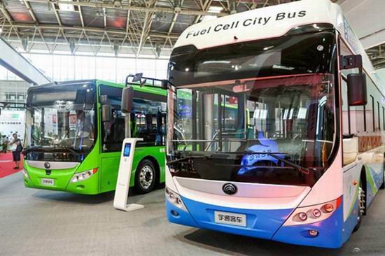 Yutong shines at China Transpo 2018