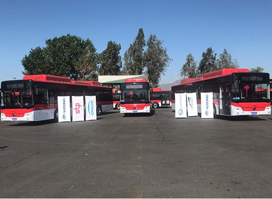 100 Yutong EVs delivered to Chile, leading the Chinese bus brand in Latin America