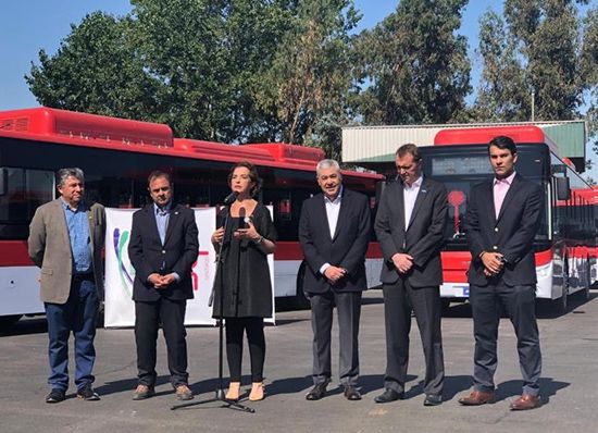 100 Yutong EVs delivered to Chile, leading the Chinese bus brand in Latin America