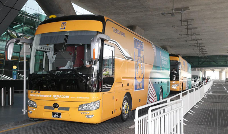 Head: Joining hands with Mowasalat (Karwa) – Qatar’s major transportation service provider, Yutong buses to serve FIFA Club World Cup Qatar 2020™.