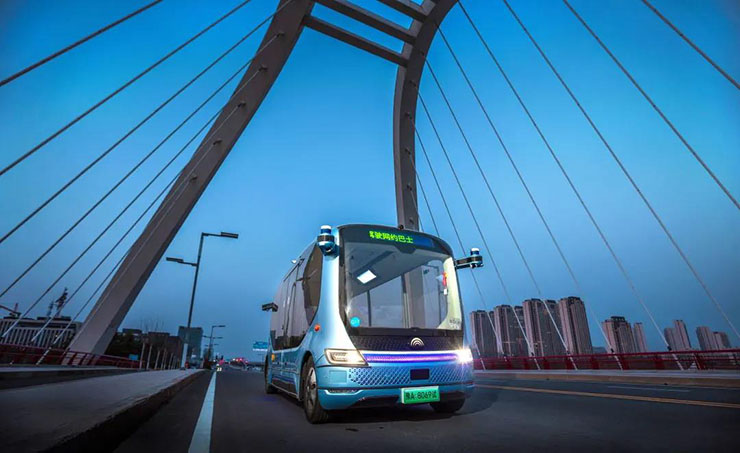 Beauty and talent coexist! How excellent is Yutongs autonomous driving bus?