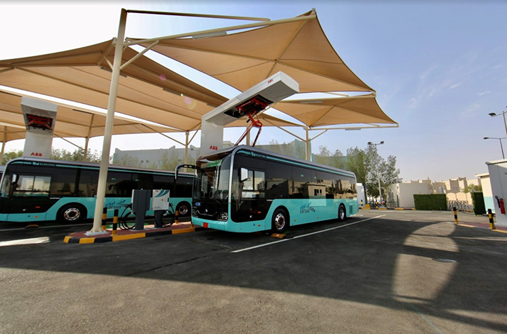 First Fleet of Electric bus Delivered, Yutong Plugging into The Future of Qatar Green Transportation