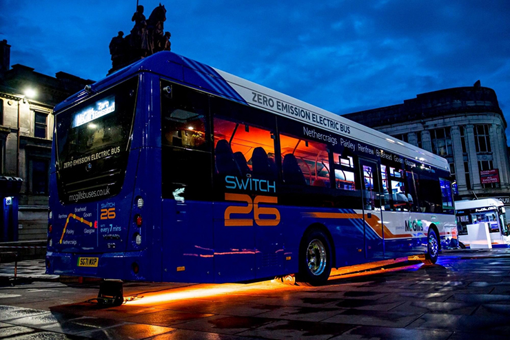 55 Units Yutong E12 Electric Buses to Serve Passengers at COP26 in Glasgow