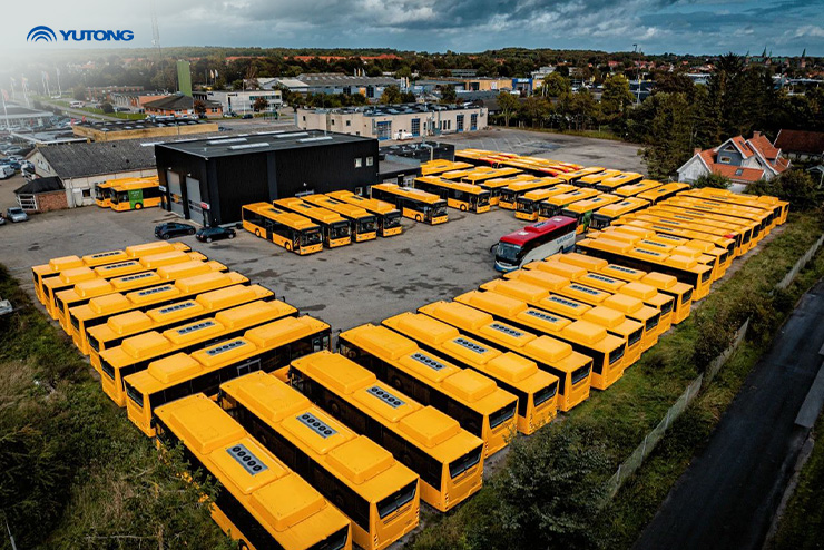 Yutong delivers 126 e-buses to Denmark